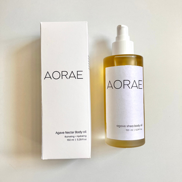 agave shea body oil